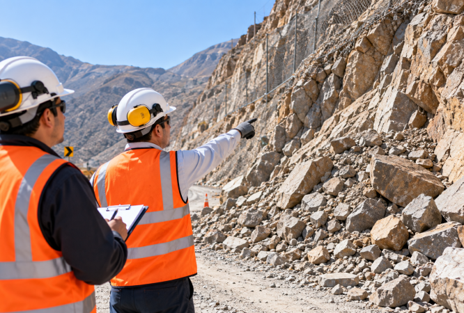 Prevención de Caida de Rocas