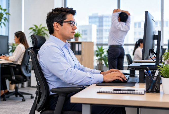 Seguridad en las Oficinas y Ergonomía